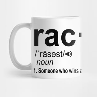 Pro Republican - Funny The Liberal Racist Definition Mug